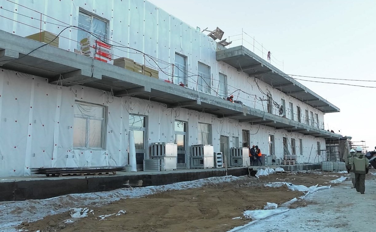 Инфекционку военного госпиталя в Южно-Сахалинске сдадут до конца года
