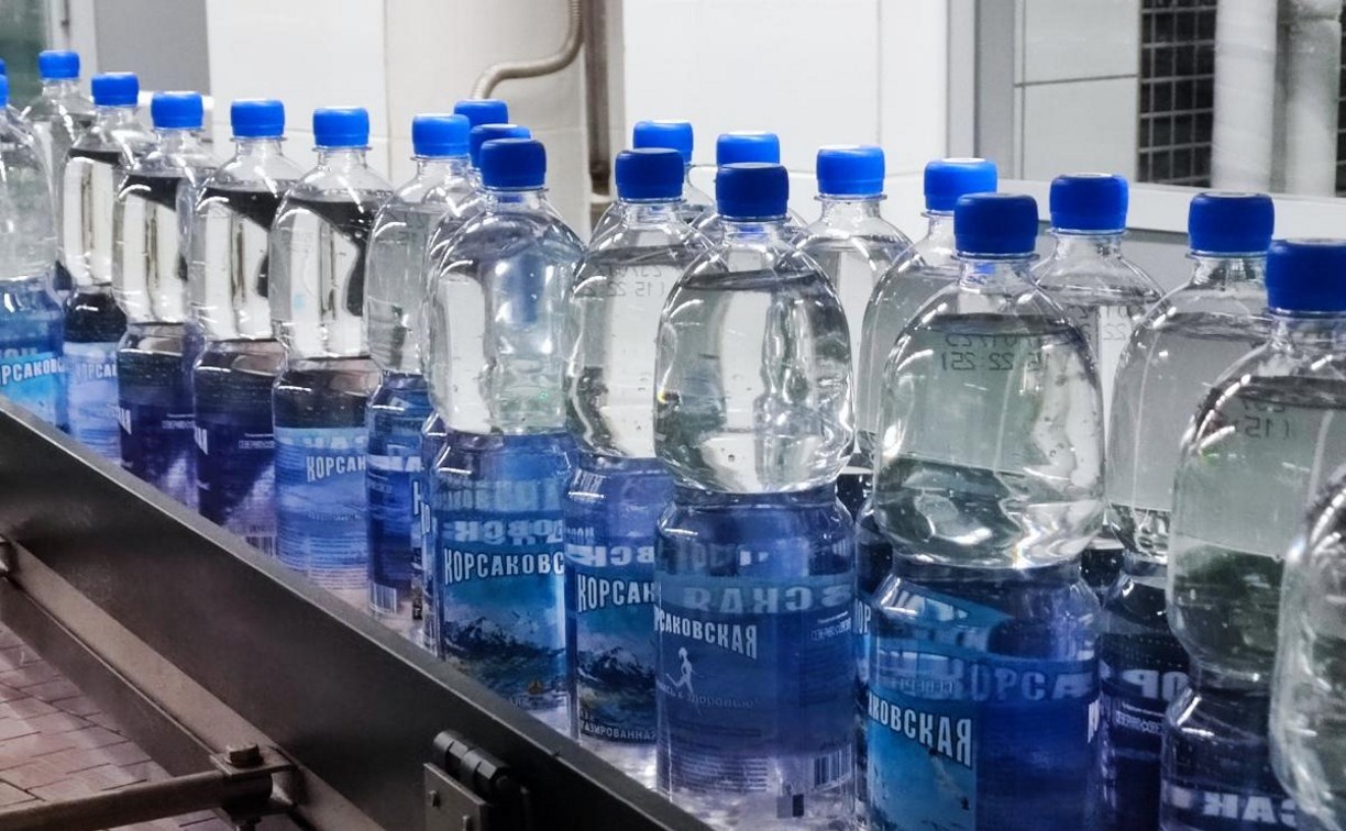 Сахалинские производители увеличили выпуск воды и напитков