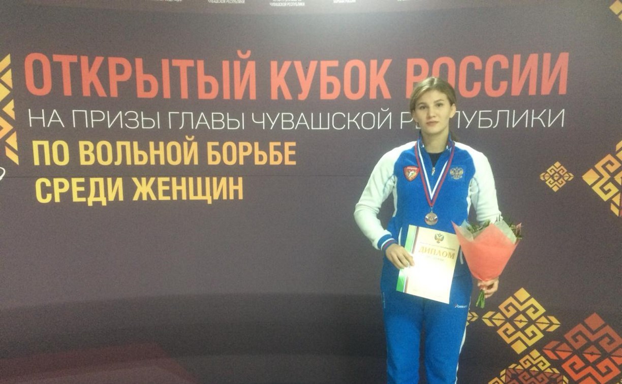 Сахалинска стала третьей на всероссийских соревнованиях по вольной борьбе