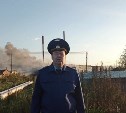 Прокуратура организовала проверку по факту пожара в котельной в Углегорске
