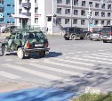 Микроавтобус и "Лада" не поделили перекрёсток в Южно-Сахалинске