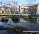 "Море" появилось у детского сада в Южно-Сахалинске