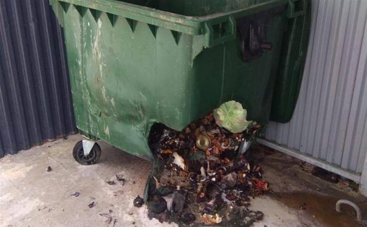 Корсаковцев снабдили новыми контейнерами для мусора и просят не мешать вывозу ТКО