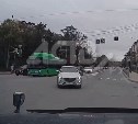 Торопыга едва не устроил аварию в Южно-Сахалинске
