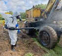 В Тымовском районе ликвидировали биотермическую яму