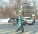  "Не заметил светофор": в Южно-Сахалинске очередное ДТП у Дома торговли