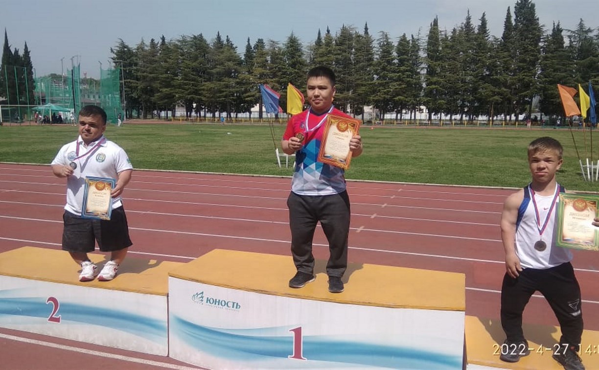 Шесть медалей завоевали сахалинские параатлеты на Всероссийских соревнованиях