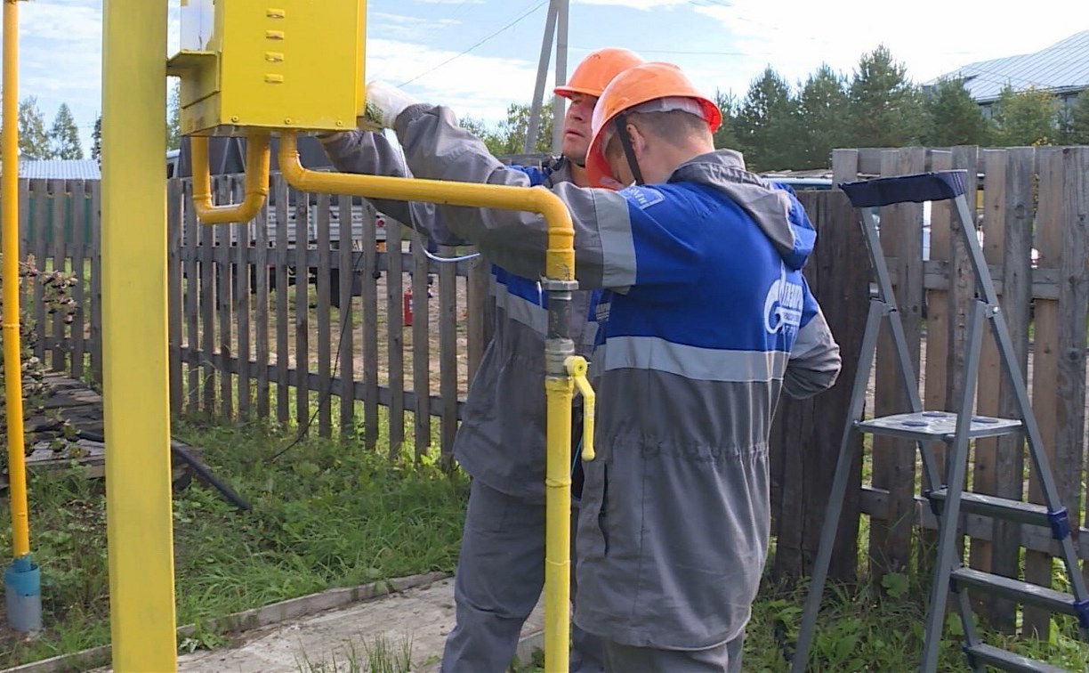 53 дома подключили к газу в Тымовском 