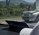 Серьёзное ДТП в Южно-Сахалинске: автомобили не поделили дорогу на выезде из города