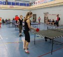 Одиннадцать команд приняли участие в турнире по настольному теннису в Ногликах 