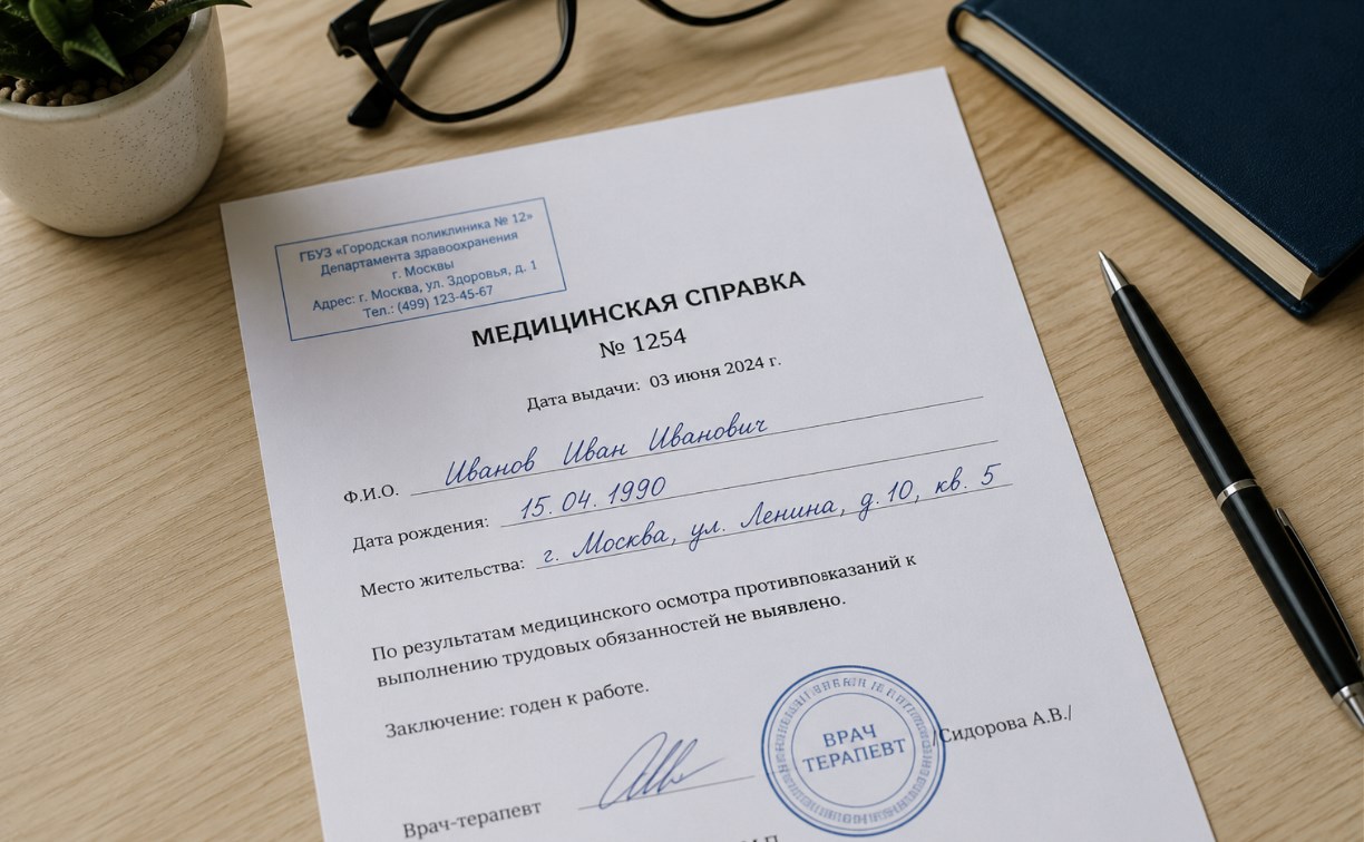 В России изменят правила выдачи медицинских справок