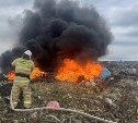 Пожар на полигоне ТБО потушили в Южно-Курильске