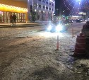 Очевидцев ДТП у торгово-развлекательного комплекса ищут в Южно-Сахалинске
