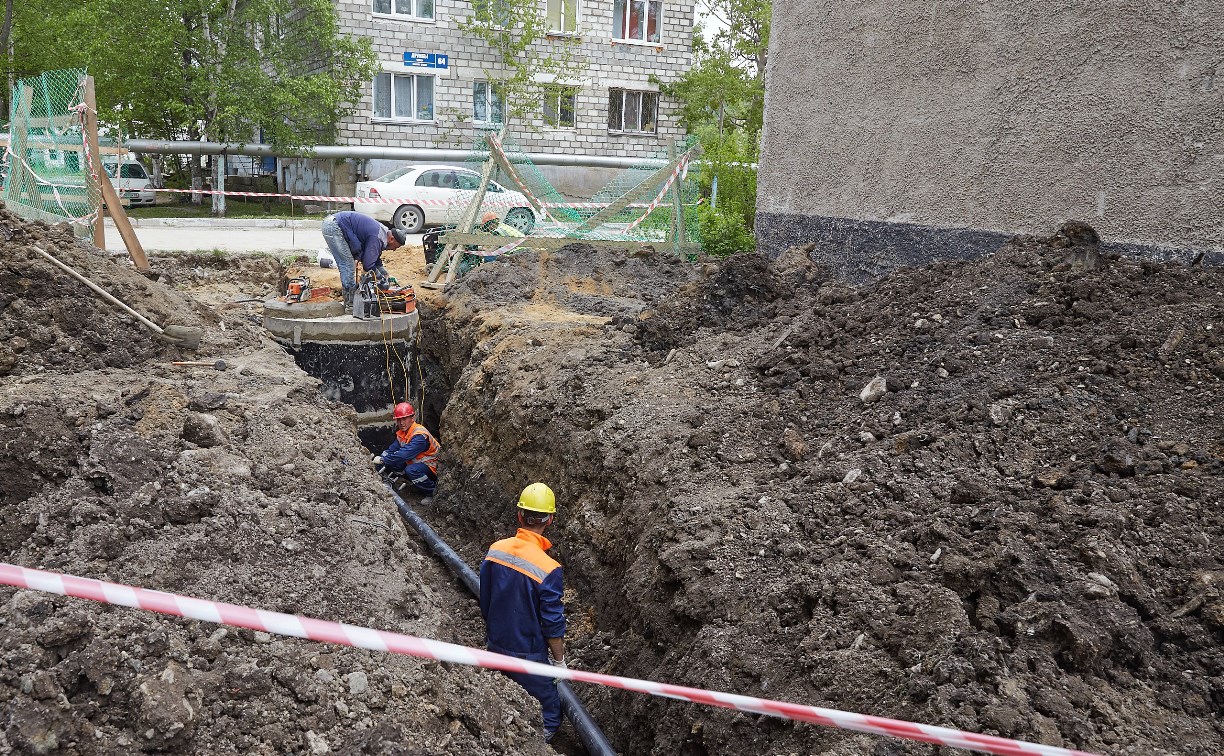 Капремонт сетей водоснабжения скоро закончат в Луговом