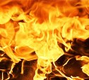 Возгорание в Вахрушеве потушили пожарные Поронайского района 