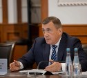 Валерий Лимаренко обсудил с Андреем Никитиным модернизацию порта Корсаков