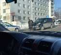Nissan Vanette сбил пенсионерку в Южно-Сахалинске