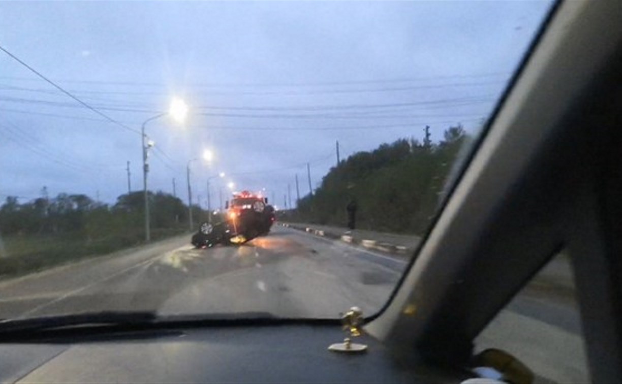 Два автомобиля столкнулись лоб в лоб в районе Стародубского