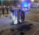 Пьяный автомобилист врезался в такси в областном центре