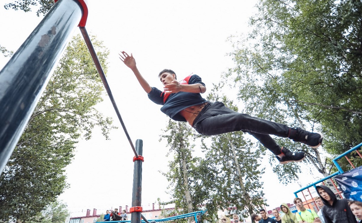 Открытый фестиваль дворового спорта прошел в Южно-Сахалинске