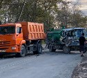 Мужчина пострадал при столкновении двух грузовиков в Троицком