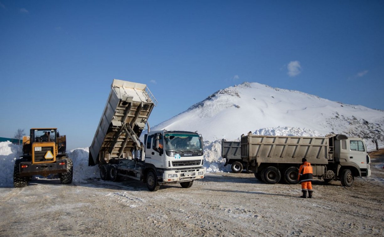 Северный снежный полигон временно закроют в Южно-Сахалинске