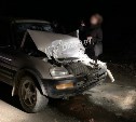 В Охинском районе пьяный водитель Toyota RAV 4 вылетел на встречку и врезался в КамАЗ