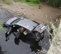 В аварии около Тараная с моста в речку улетел джип