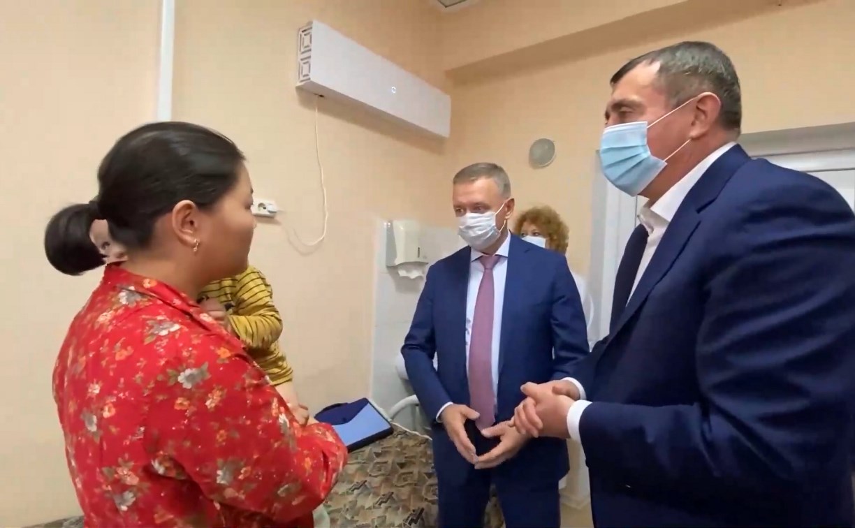Трое маленьких детей после пожара в Южно-Сахалинске остаются в больнице