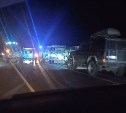 Массовое ДТП произошло возле Успенского