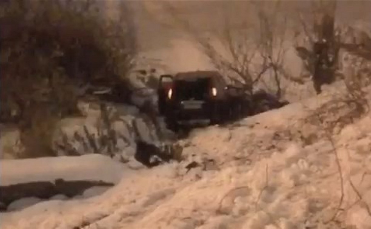 В Южно-Сахалинске угонщик попал в ДТП на чужой машине