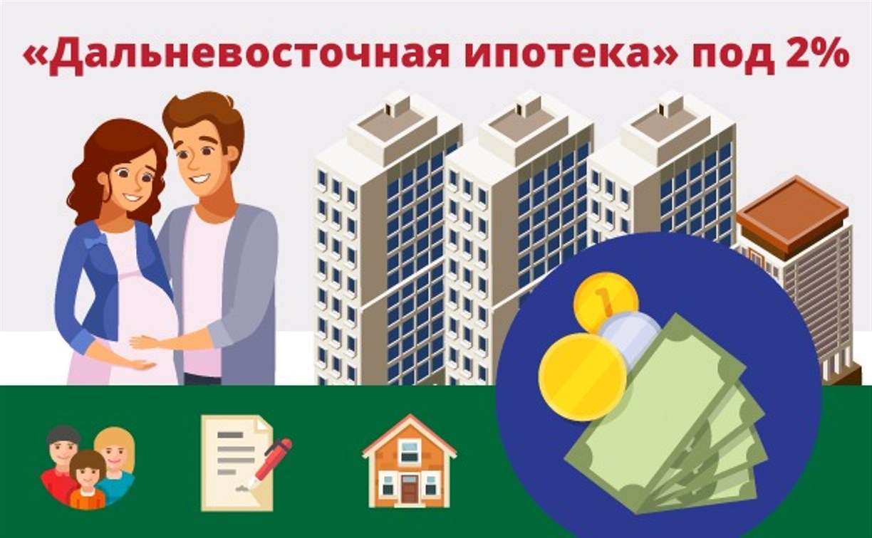 Ипотека под 2% стала доступна семьям Сахалинской области