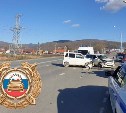 Пьяный мужчина на Toyota Succeed устроил ДТП в Южно-Сахалинске