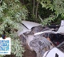 Стаж водителя "Чайзера", снёсшего столб в Ногликах, составлял один месяц