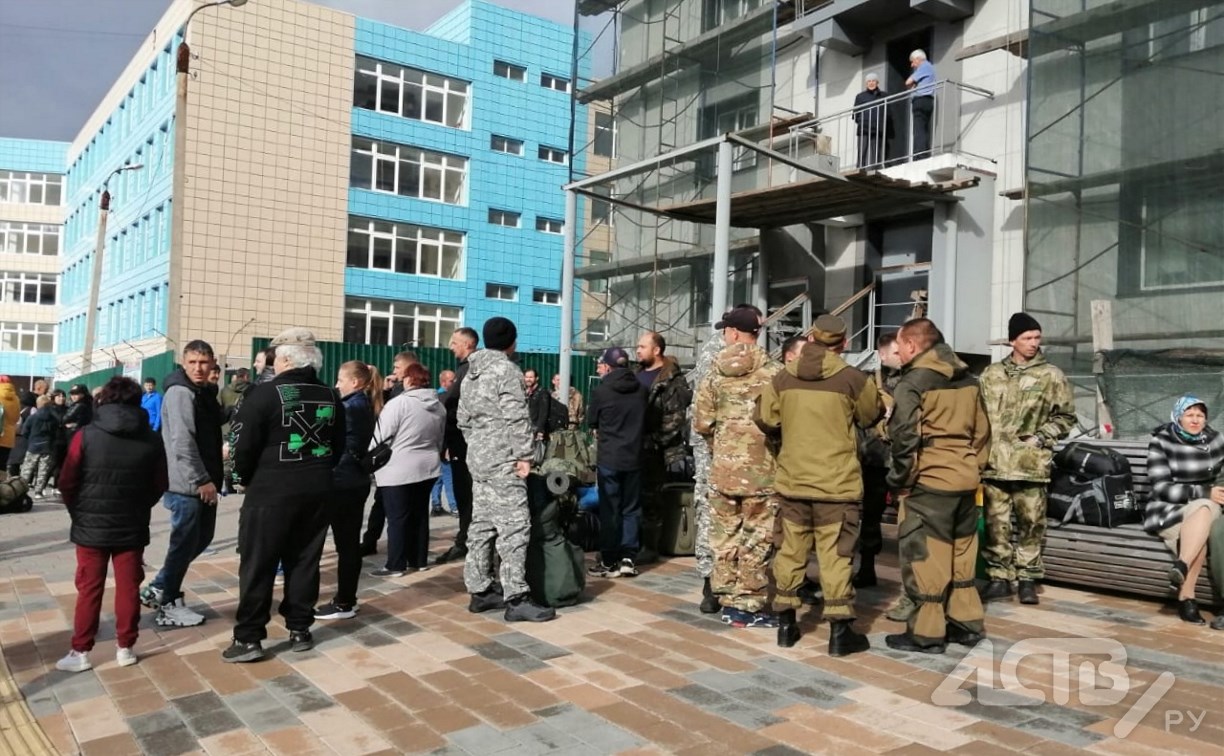 В сахалинском комиссариате рассказали, что ждёт мобилизованных 12 октября 