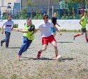 В Южно-Сахалинске стартовал открытый турнир по футболу среди дворовых команд