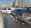 Девушка получила сотрясение при столкновении двух "Тойот" в Южно-Сахалинске 