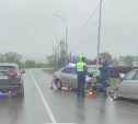 "Морды в хлам": в районе Ключей мощно столкнулись два автомобиля