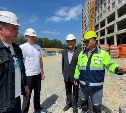 Валерий Лимаренко проинспектировал строительство новых туристических объектов на "Горном воздухе"