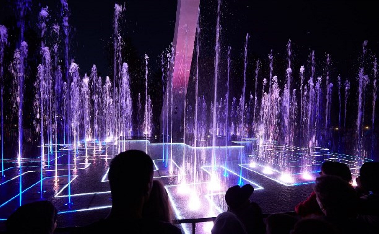 Музыкальный фонтан в парке Южно-Сахалинска законсервируют на зиму в конце октября