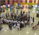 Сотни сахалинцев прошли медицинское экспресс-обследование между покупками (ФОТО)