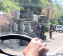 Большегруз с металлоломом опрокинулся в Смирныховском районе
