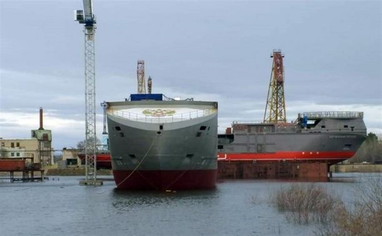 Спущен на воду второй паром для линии Ванино-Холмск - Новости Сахалинской  области - astv.ru