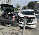 В ДТП на перекрёстке Мира-Крайней в Южно-Сахалинске пострадал человек