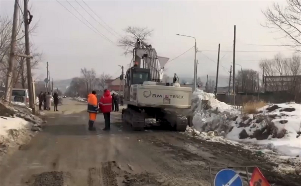 В Южно-Сахалинске усиливают противопаводковые меры