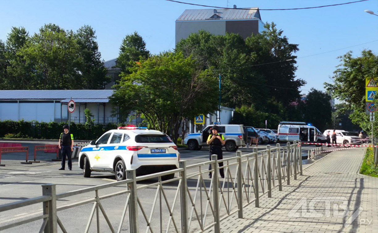 Гранату обнаружили в центре Южно-Сахалинска