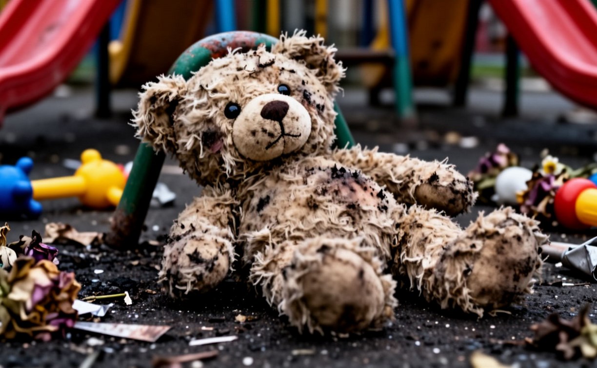 В Холмске девочке зажало пальцы тренажёром на детской площадке