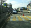 Восьмидесятилетний водитель сбил женщину на пешеходном переходе в Южно-Сахалинске