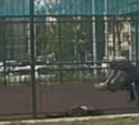 В Южно-Сахалинске школьнику едва не сломали шею за то, что отказался встать на ворота