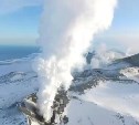 Уникальное видео действующего вулкана Эбеко снял курильчанин 